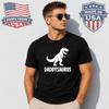 Daddysaurus Dinosaur Graphic T-Shirt Father's Day Dad Gift