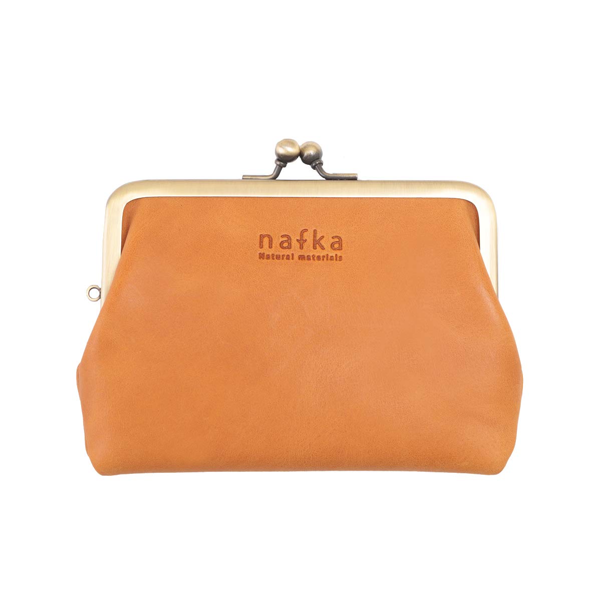 

nafka Genuine Mostro Leather Bifold Wallet with Thin Made in Japan Women s Gusset, [NFK-72005] (Yellow)