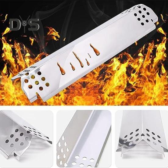 Capac arzător grătar Plăci de căldură din oțel inoxidabil Acoperire stabilă de protecție a construcției Deflector pentru bucătărie acasă