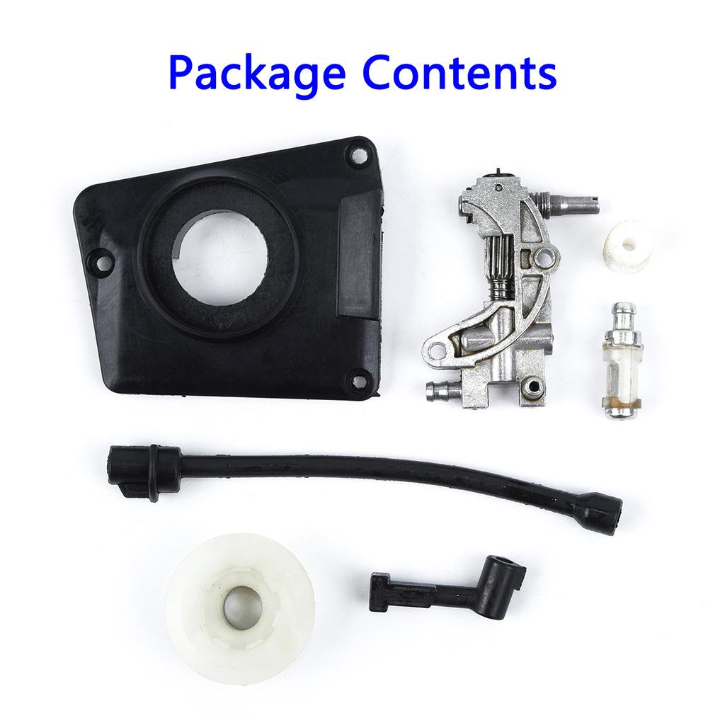 Professional Oil Drive Pump Kit Fitting Garden Repair Tool for Chinese Chainsaw 4500 5800 45CC 52CC 58CC Pump Durable-