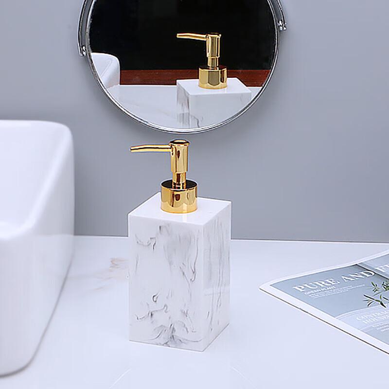 Badezimmer Flüssigseifenspender 3-teiliges Set mit Tablett