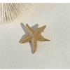 Trendiger Goldfarbener Seestern Haarspange Goldfarben Elastisches Design Muschel Haarspange Muschelform Entenschnabel Haarspange Tägliche Schmuckstücke