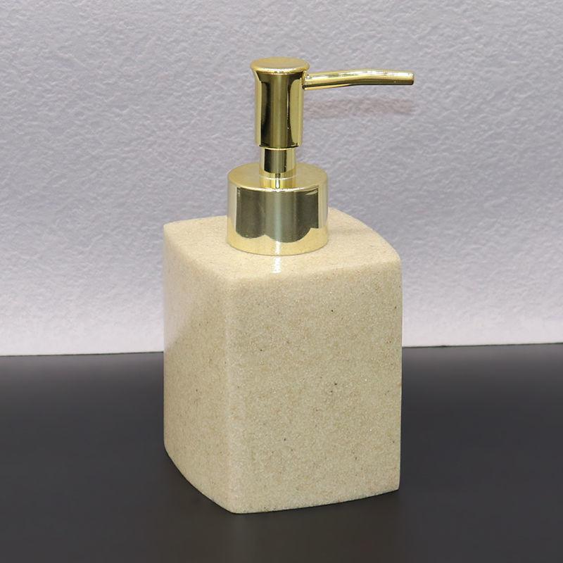 Europäisches Hotel Badezimmer Handdesinfektionsmittel Flasche Shampoo Duschgel Spenderflasche Aufdrückbarer Seifenspender Badezimmerzubehör