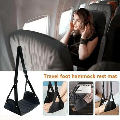 NYXIA Portable Travel Plane Hammock Foot Chair Office Home Outdoor Travel Leg Chair Hammock Comfort Furniture Travel Essentials