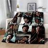 The Vampire Diaries Damon salvatore Blanket Flange Warm blanket Home travel blanket bed linings blankets for beds birthday gift