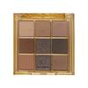 DIKALU Smoky 9-Color Eyeshadow Palette: Earth Tones, Blue-Gray, Dragon Fruit, Blue-Black Highlights & Contours