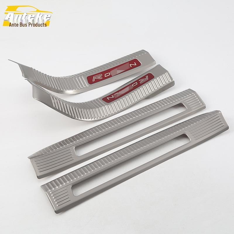 Fits 18 XC60 Models: Sill Trim Bright Strip, Bumper Trunk Welcome Pedal, Anti-Scratch Trim