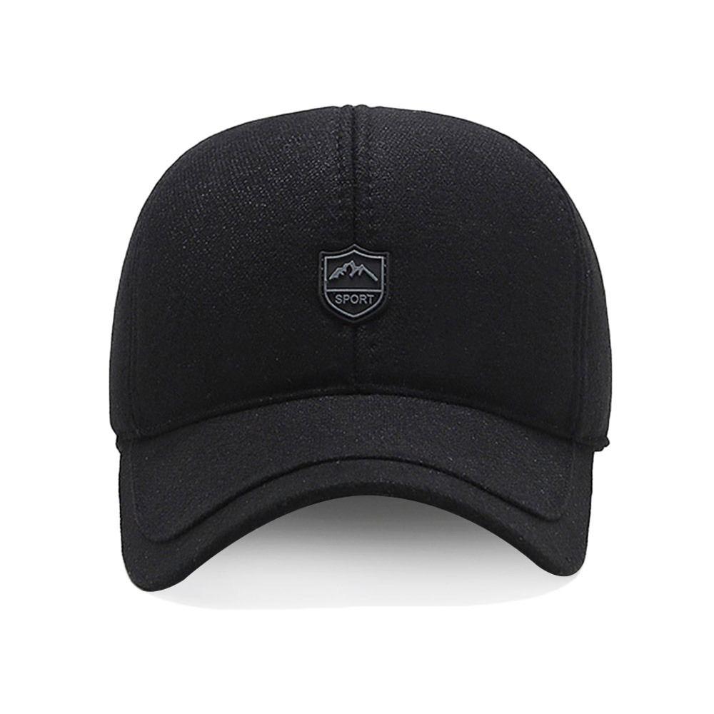 Outdoor With Earflaps Men Winter Hat Windproof Ear Protection Trucker Hat Warm Adjustable Earmuffs Baseball Cap for Men