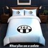 FC Zürich Design Bed Bedding Set 1 Duvet Cover + 2 Pillowcases Soft Breathable Household Bed Linens
