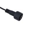 Waterproof Solar Panel Connectors Extension Cable Double Seal Design Suitable for Outdoor Lighting in Rainy Environments