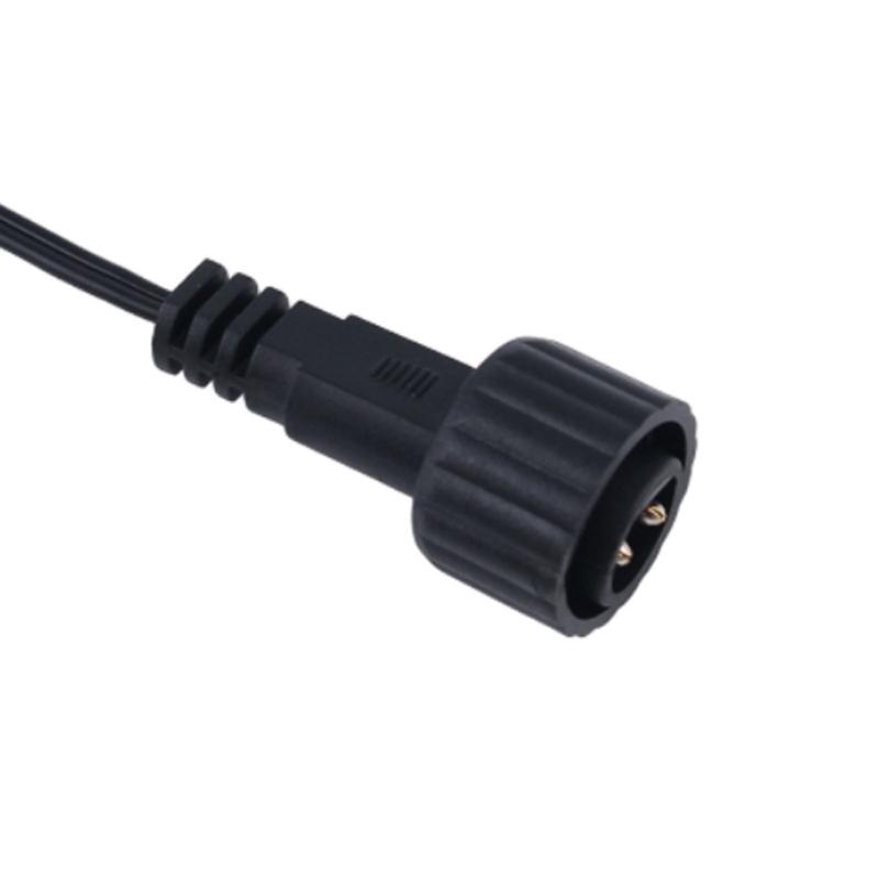 Waterproof Solar Panel Connectors Extension Cable Double Seal Design Suitable for Outdoor Lighting in Rainy Environments