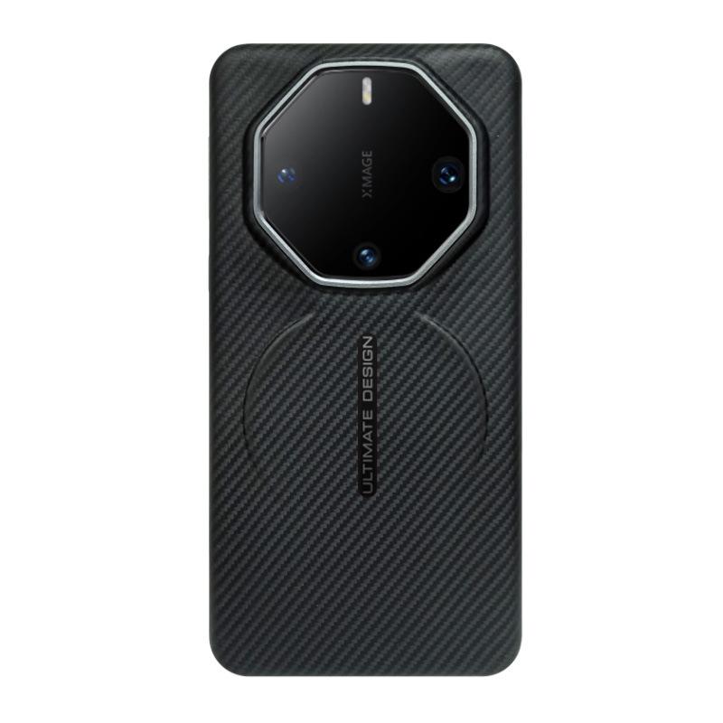 Applicable to Huawei mate60 RS Kevlar Magnetic Mobile Phone Case Aramid Fiber High-grade Hard Case 60RS Protective Case
