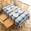 Table Cloth Plaid Waterproof Oil -Proof No -Wash Rectangular Tablecloths Wedding Elegant Table Clothes For Dining Table