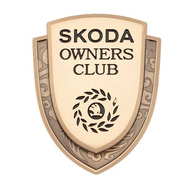 Naklejka na szybę samochodową Odznaka na bagażnik do logo Skoda Kodiaq Rapid Yeti Octavia 3 Fabia Superb 2 Kodiak Citigo Felicia Karoq Kamiq Scala fsvr64