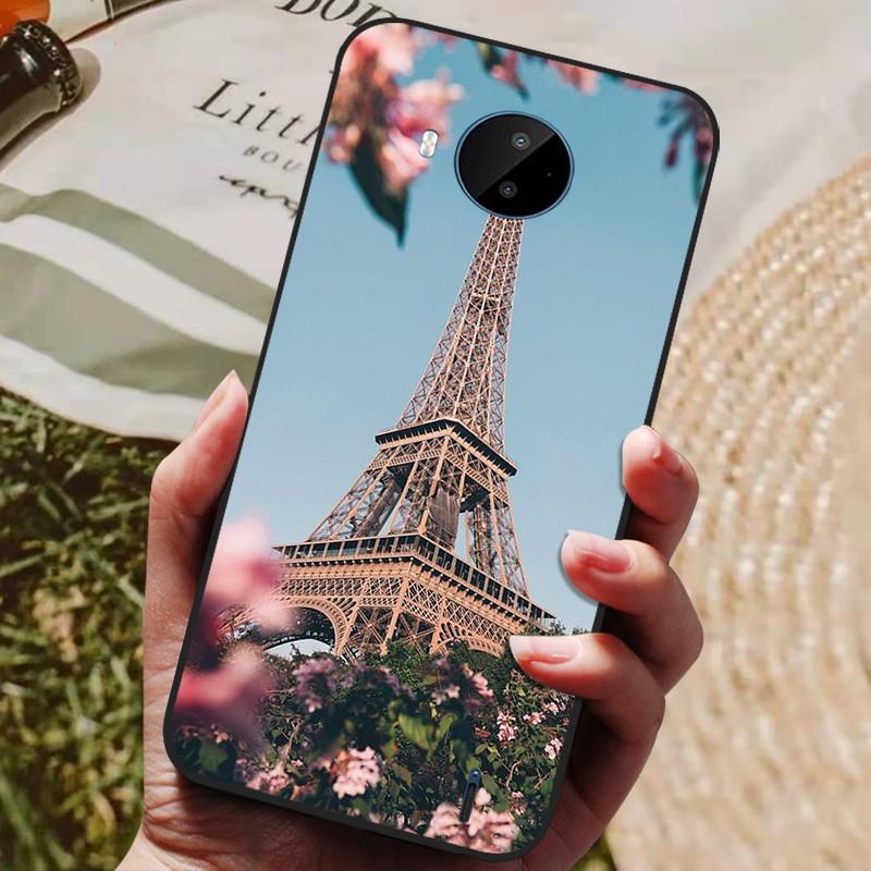 For Nokia C20 Case Soft TPU Silicone Cartoon Back Cover for Nokia C20 Plus Phone Cases TPU Black Bumper for NokiaC20 C 20 Plus