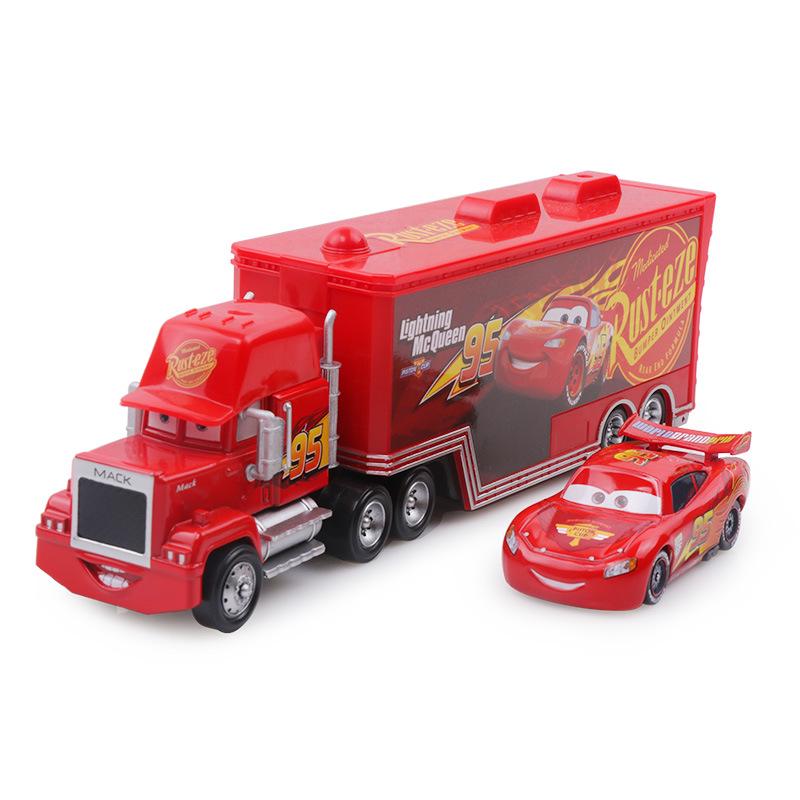 Mack Truck & Race Car Alloy Toy Set for Kids