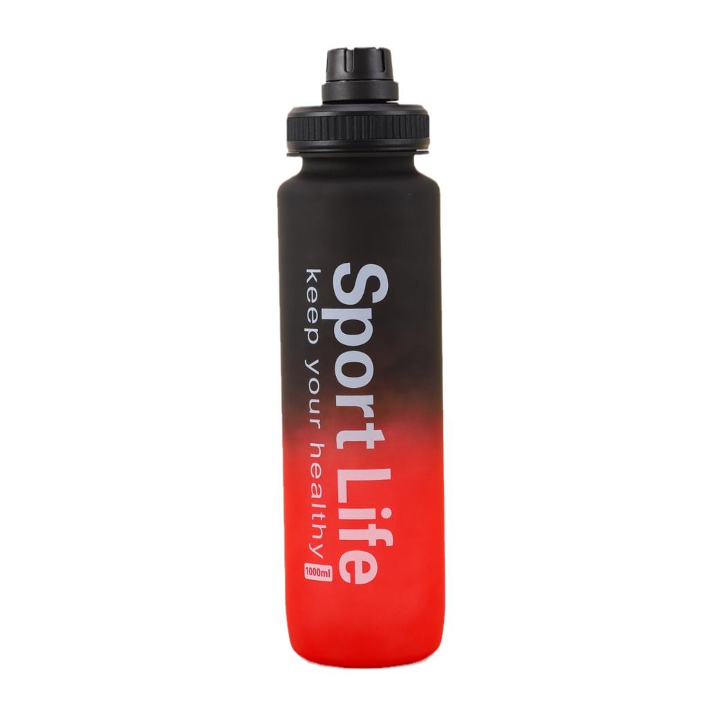 Water bottle large capacity sports water cup men's fitness plastic drop-proof portable student kettle bottle summer high value water cup