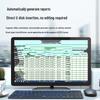GEPAD Face & Fingerprint Hybrid Attendance System CN plug (adapter included)