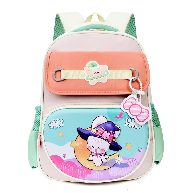 Primary School Boys and Girls Schoolbag Grade 1-3 Cartoon Children Backpack