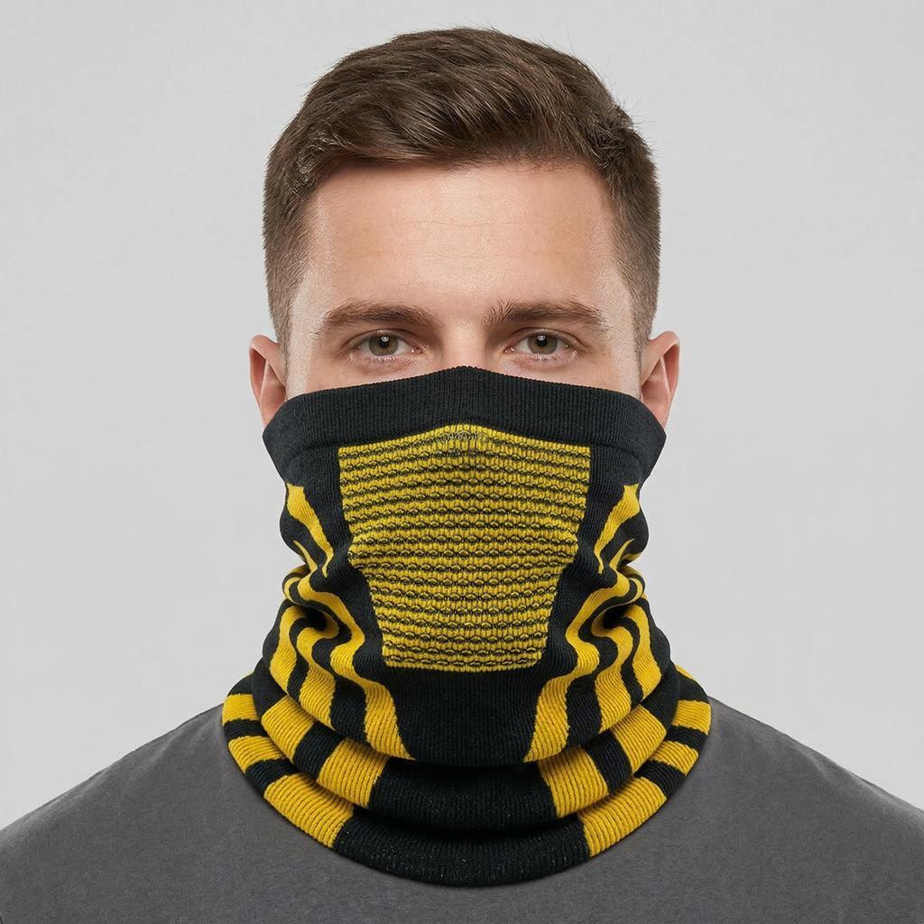 Winter Men Women Warm Skiing Mask Scarf Elastic Breathable Half Face Mask For Cycling Outdoor Sports Running Hiking Fishing