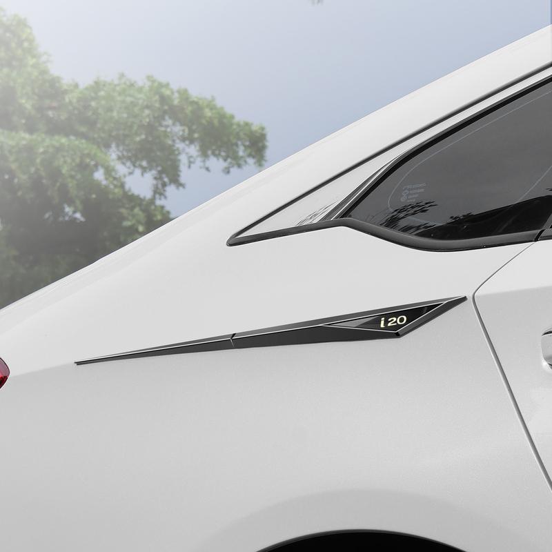 2pcs car stickers TPU car accessories para auto for Hyundai i10 i20 i30 i40