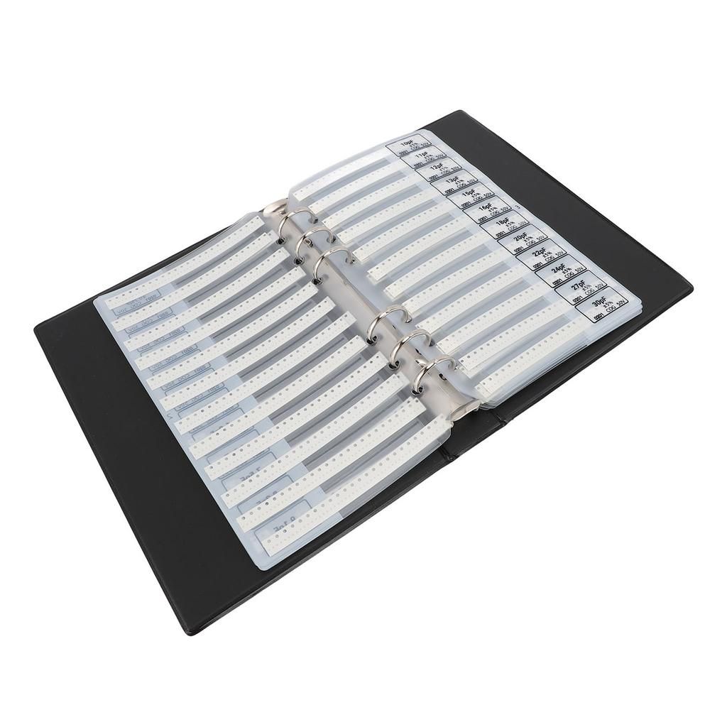 Capacitor Sample Book 84 Values High Accuracy Electronic Components Assortment Kit for Teaching and Experiment