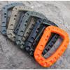 Lightweight Medium Tactical Carabiner Backpack with Quick Release Key D-Ring, Nylon Buckle