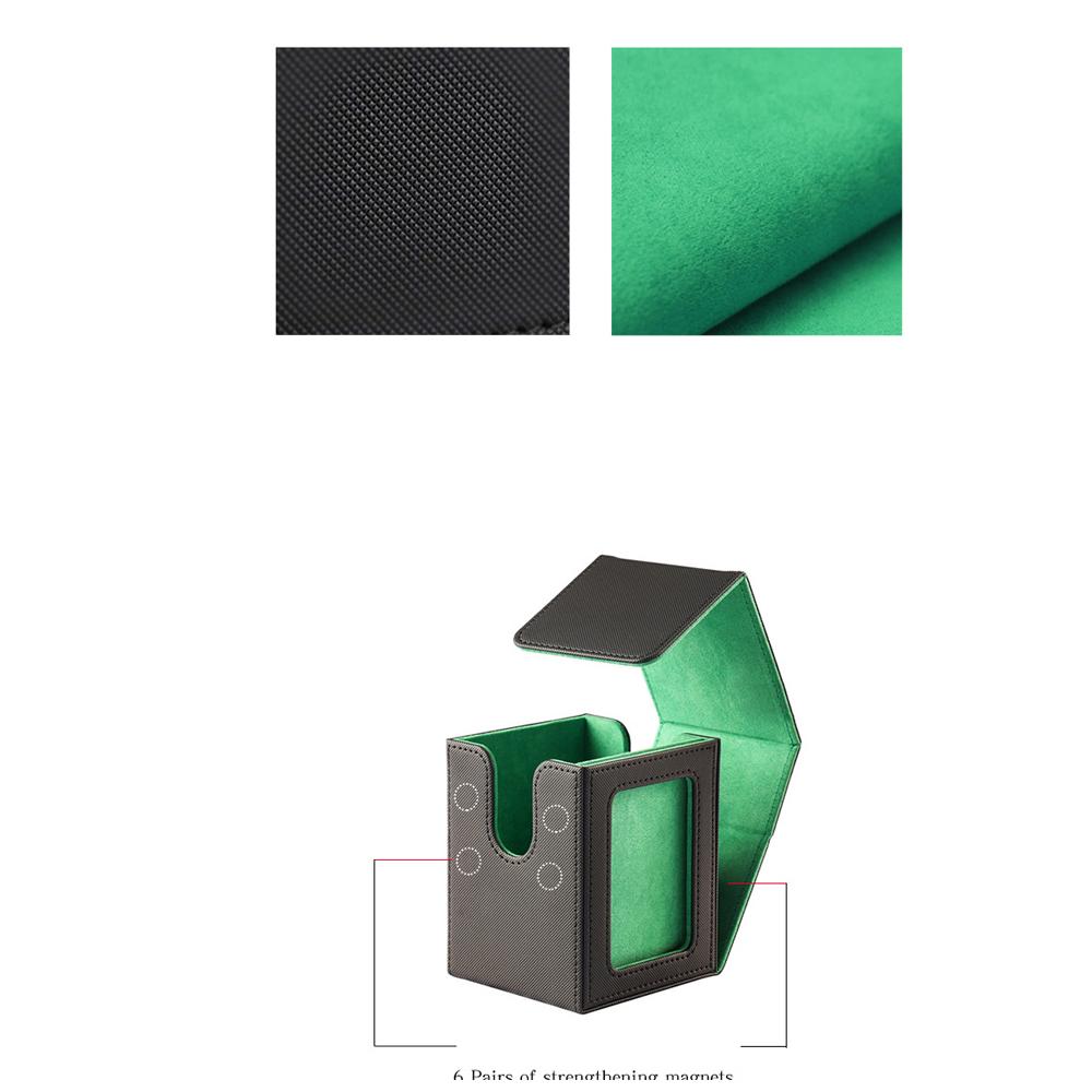 100+Cardpack Box Cardpack Box Storage Card Toy Advanced Game Card Clip Sports Card Storage Card Storage Box