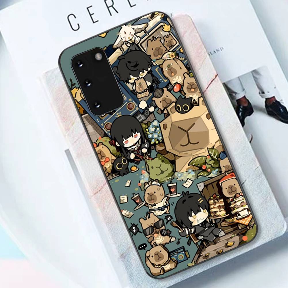 Popular Game Wuthering Waves Phone Case For Samsung S 24 Fe 25 Ultra Plus 20 Lite 21 30 22 23 24 22 Ultra 5G Fundas