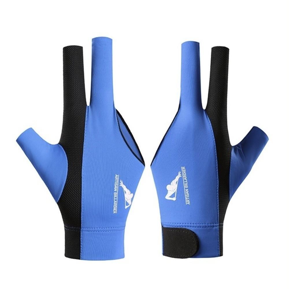 1Pcs Anti-slip Snooker Glove Three Fingers Training Glove New Billiard Glove  Fitness Accessories