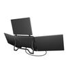 Portable Laptop Screen Extender 1920x1200 15.3 Inch Triple Screen Display Adjustable Rotatable
