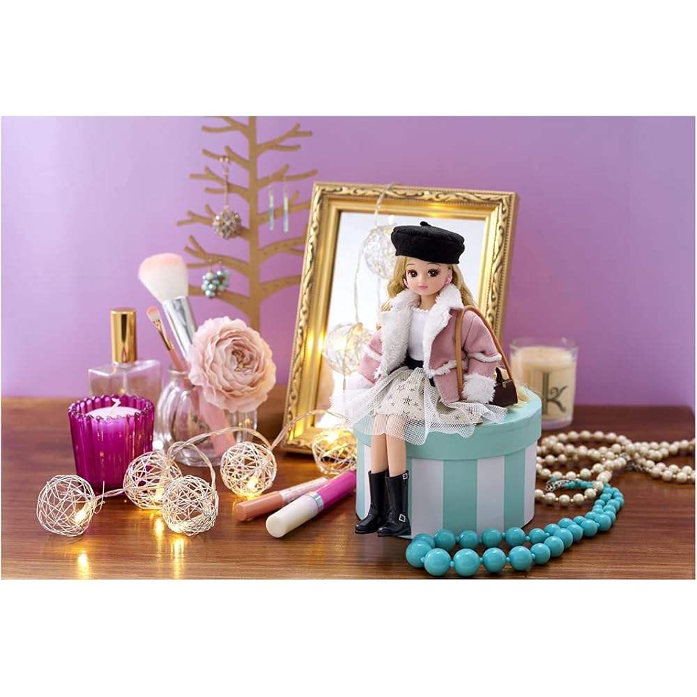 Takara Tomy Licca Doll LD-17 Mouton Mix Dress-Up Toy for Kids 3 Years and Up Safe Toy Certified