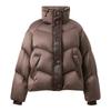 Sancai Damen Wasserdichte 90% Weiße Entendaunen Kurze Pufferjacke