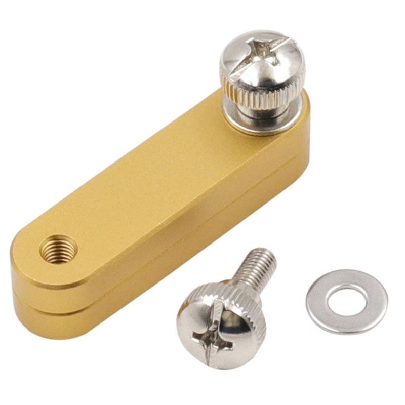 Aluminum Adjustable Ruler Stop Block Limit Block Ruler Positioning Block Easy To Use for Precise Woodworking & Marking