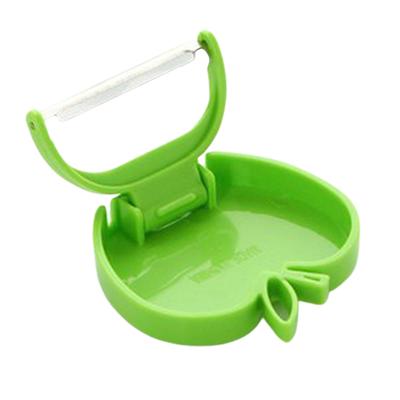 Peeler Apples Shape Foldable Stainless Steel Fruit Peeler Slicer Kitchen Tool for Home