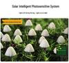Solar-Powered Waterproof LED Mushroom String Lights for Outdoor Gardens