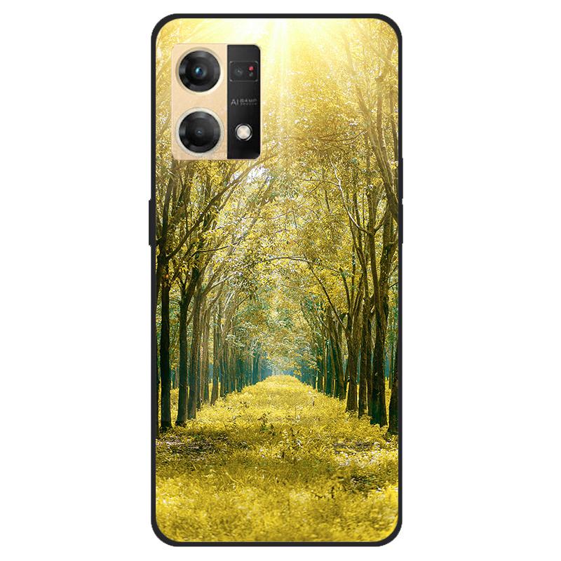 Für Oppo Reno7 4G Hülle CPH2363 Stoßfest Weiches Silikon TPU Rückseite für Oppo F21 Pro F21Pro Handyhüllen für Reno 7 4G Niedlich