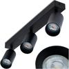 Lampa Sufitowa Plafon Spot Tuba Reflektor Oprawa Halogenowa Skośna 3X Gu10 Tabula Lumiled