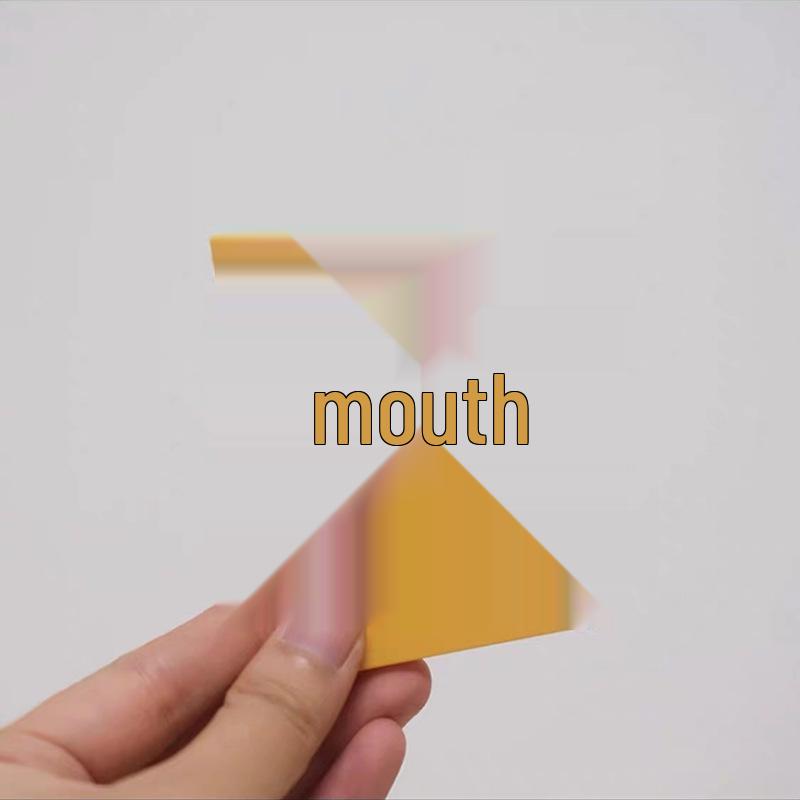 Bunter magnetischer 3-Zoll-Polaroid-Fotorahmen und Ständer