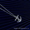 Jade Angel S925 Sterling Silver Anchor Pendant - Punk Style Unisex Couple Model