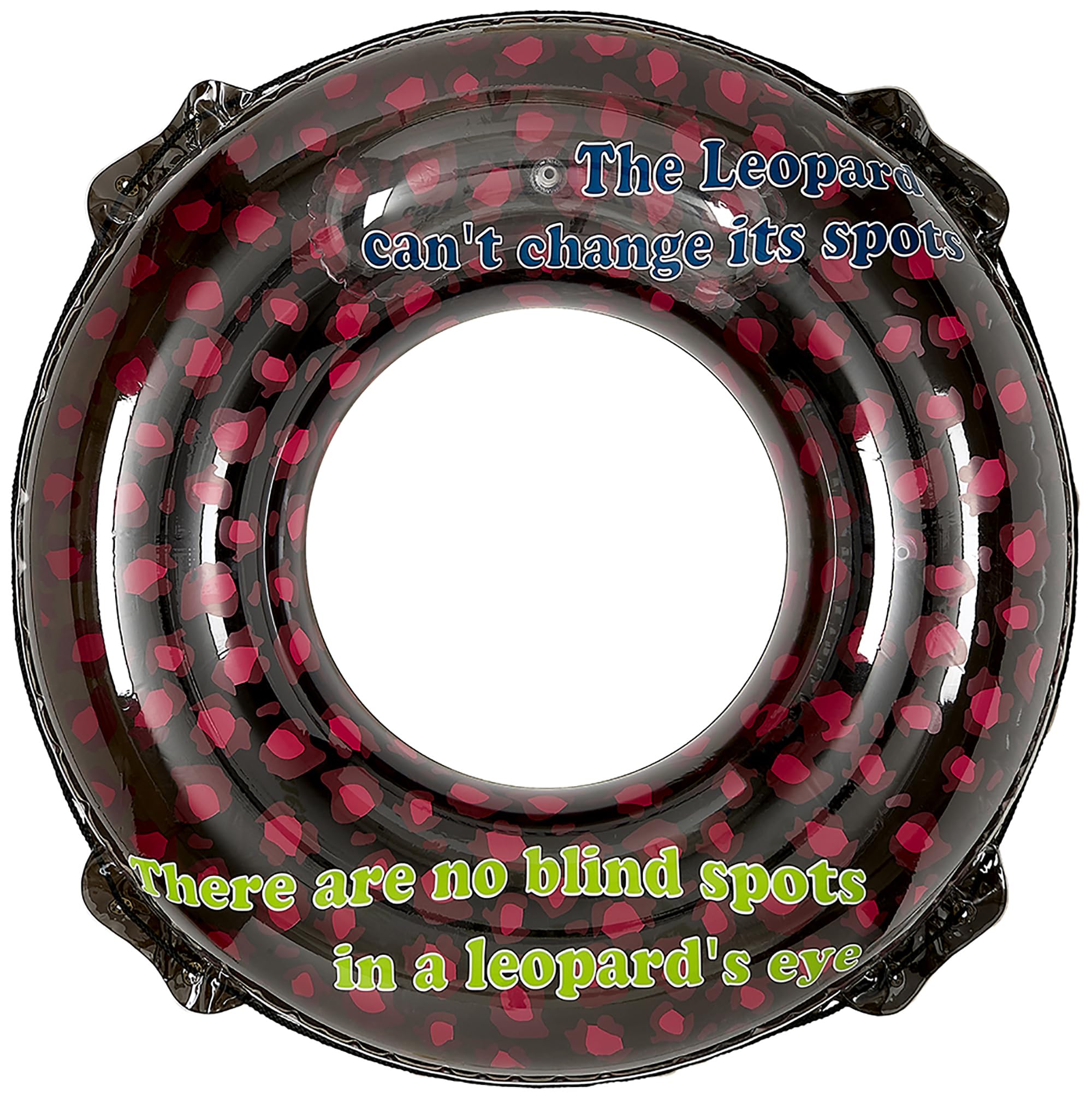 

Игараси 120 см Розовый Леопардовый Принт Плавник с Веревкой (RLD-120P) чёрный