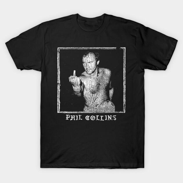 Phil Collins graphic 2026 Unisexs TShirt Unisex ONeck 100 Cotton Short Sleeve Y2k Oversized Popular Fashion Streetwear Tee