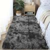 1pc Soft Plush Tie-Dyed Shaggy Rug - Non-Slip, Fuzzy, Pet Friendly, Soft Underfoot - Ideal for Bedroom