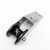 Rubber Wheel Boat Bow Roller Stainless Steel 316 Bow Roller Roller Bracket  Stamping Boat