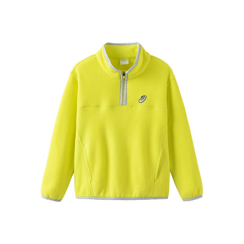 ASICS Kids  2025 Winter Fleece Half-Zip Sweatshirt 140