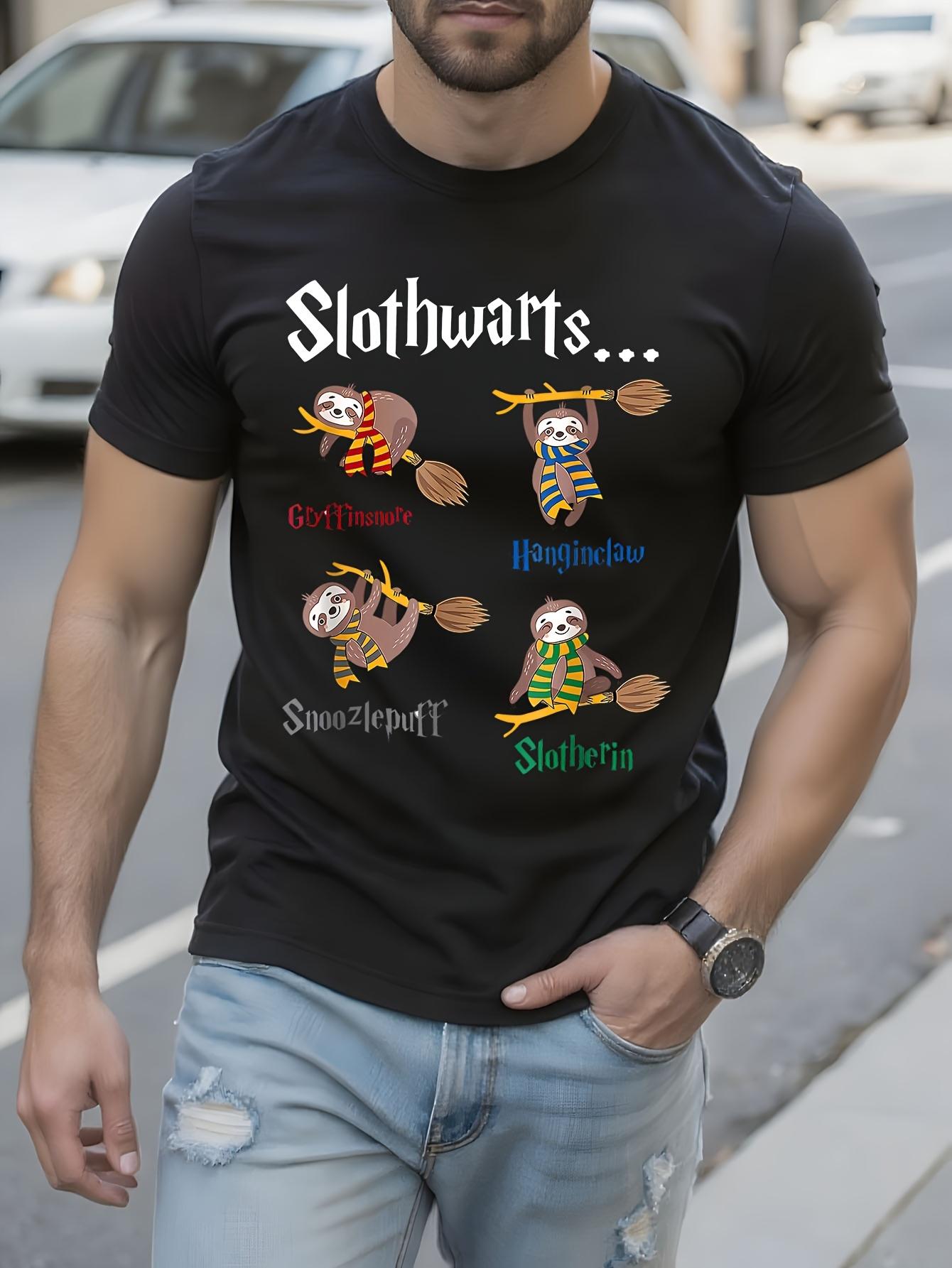 Sloth SlothwartsFunny Birthday Gift Sloth Tshirt Tshirt B... XXXL