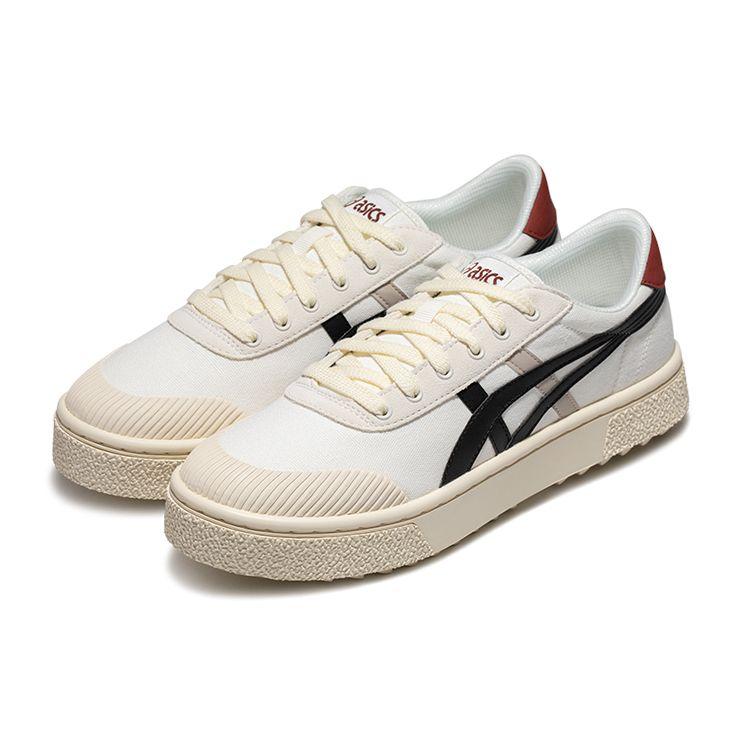 ASICS Court Trail White Navy Breathable Daily Footwear 1203A146-104
