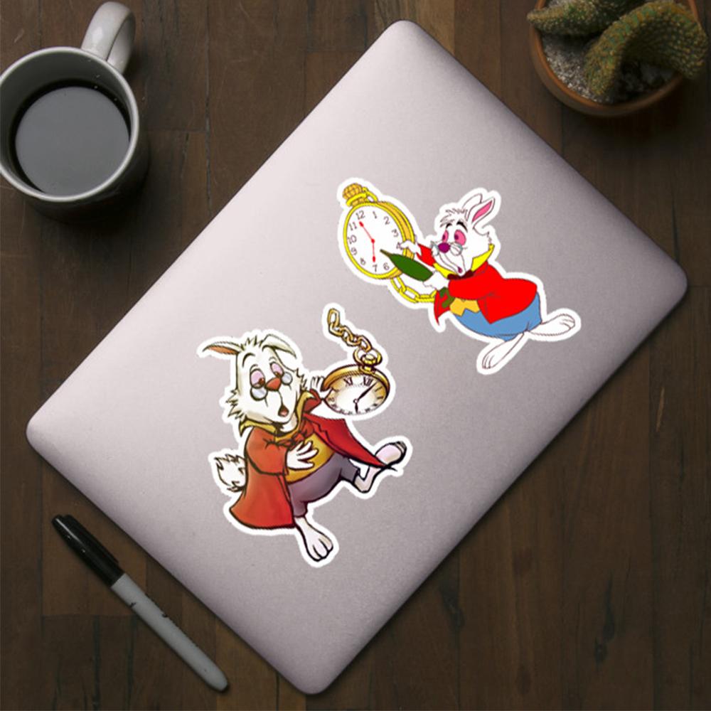 10/30/50PCS  Movie Alice in Wonderland Stickers Kawaii Cartoon Decal Graffiti Laptop Phone Stationery Sticker for Kids Toy