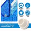 Rubber Pool Ladder Bumpers White Ladder Foot Covers New Inground Pool Accessories
