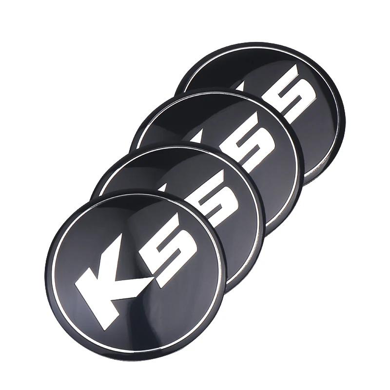 4Pcs Car Wheel Center Caps Badge Tire Hub Sticker Decoration For KIA Sportage Ceed Sorento Cerato Optima Picanto Rio Soul K5 K3